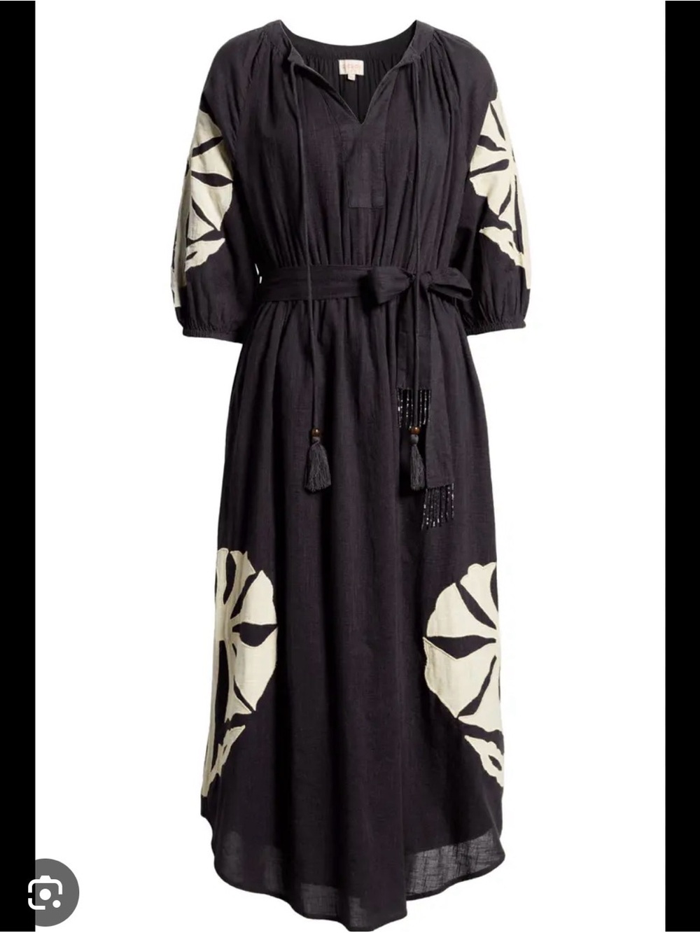 Nordstrom/Anthro Ciebon Cotton Midi dress, medium